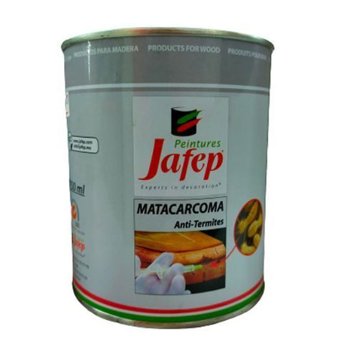 Jafep Traitement du bois Matacarcoma. Anti-termites,contre les insectes incolore 750ml