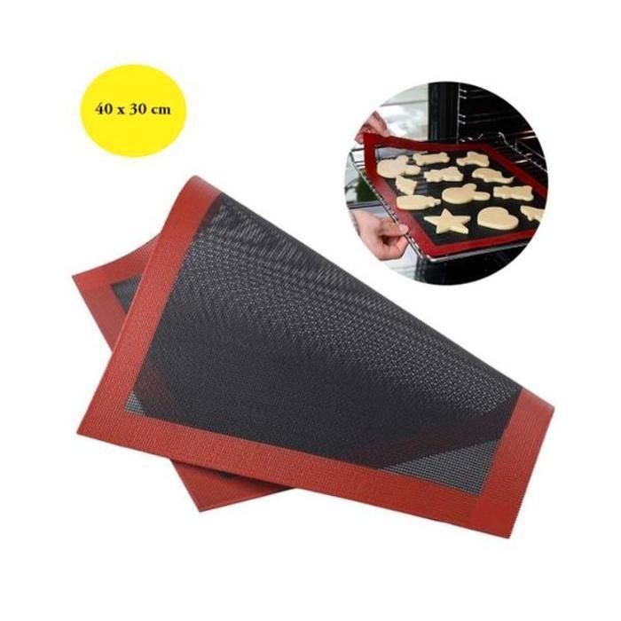 Tapis de Four en Silicone antiadhésif pour la cuisson des biscuits pain Macarons