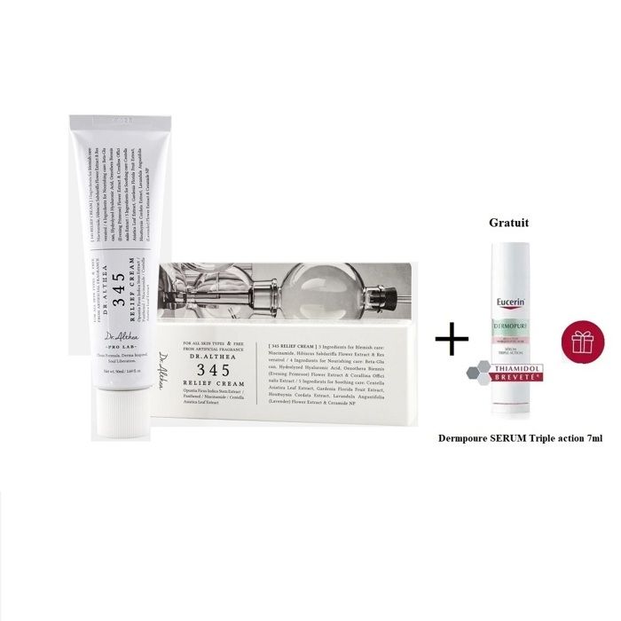 Dr. Althea 345 Relief Cream, Gel Crème Hydratant à la Niacinamide