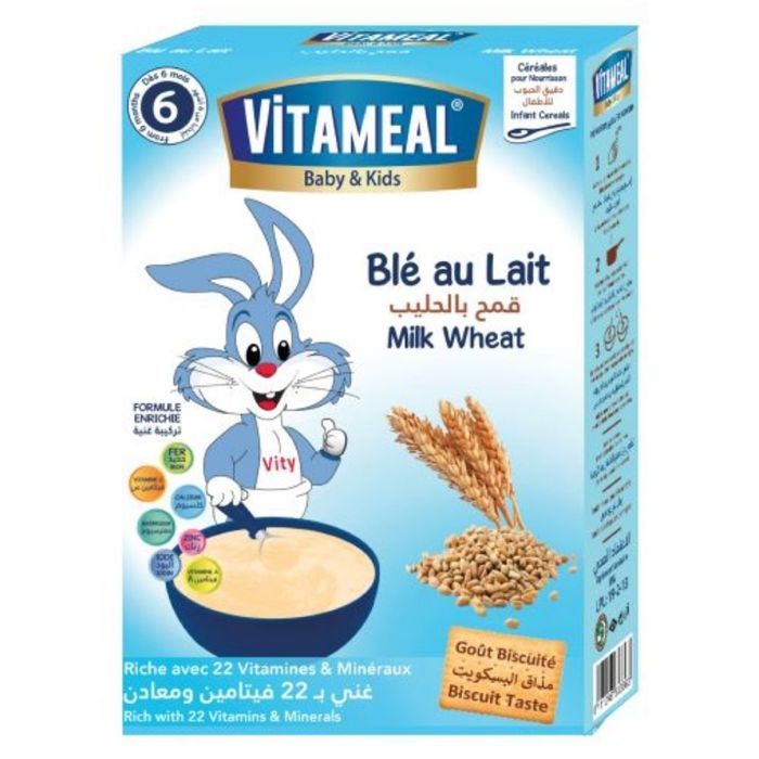 Céréales blé lait 250g - VITAMEAL