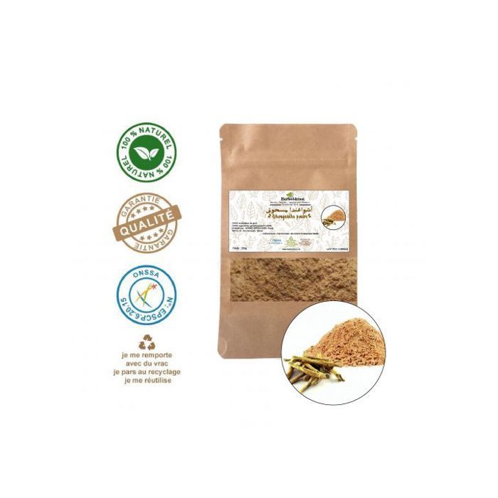 HERBO IDRISSI POUDRE AYURVÉDIQUE D'ASHWAGANDHA BIO - 200g