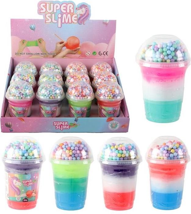 Slime Coloré avec Paillettes