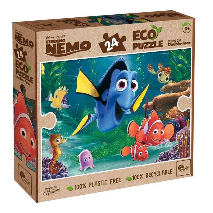ECO-PUZZLE 24 PCS DOUBLE FACE NEMO
