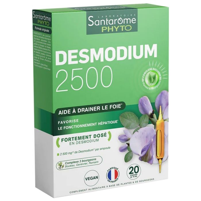 Santarome Desmodium 2500 - 20 Ampoules