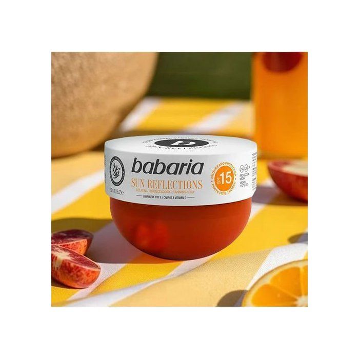 BABARIA Gelée bronzante à la carotte et à la vitamine E SPF15, 300ml
