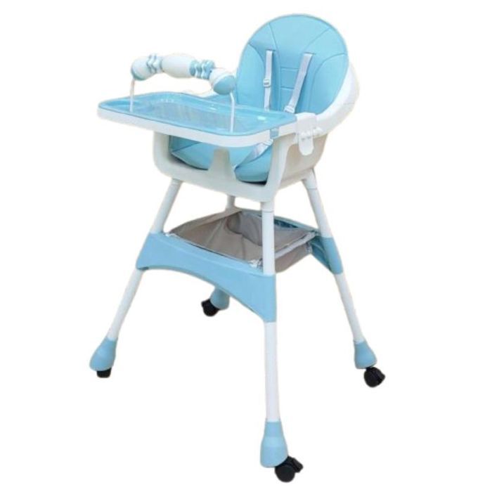 Chaise Haute Bébé Evolutive pour la table -Chaise de repas- hauteur réglable confort sécurité et siege de table avec 4 roues