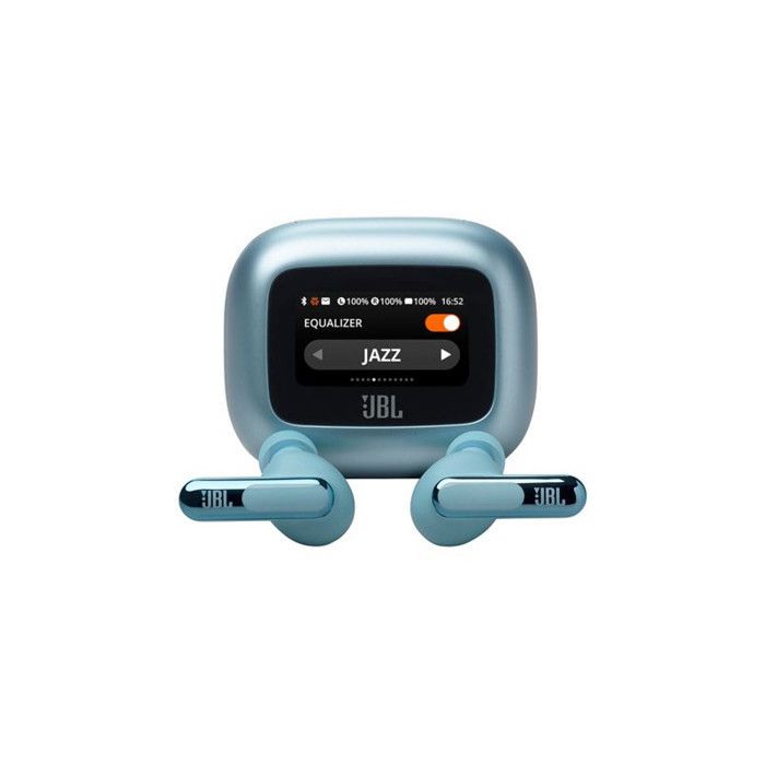 Ecouteurs sans fil Bluetooth JBL Live Beam 3 avec réduction de bruit Bleu