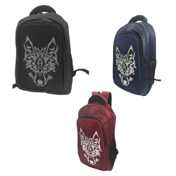 Sac à dos - Non spécifié - Tissu mesh 3D - Design sportif - Motif imprimé - Bandoulière ergonomique