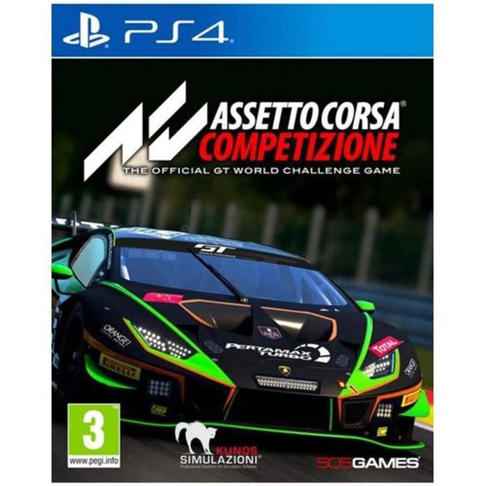 Jeu vidéo - 505 Games - Assetto Corsa Competizione - PS4 - Multicolore - Expérience immersive