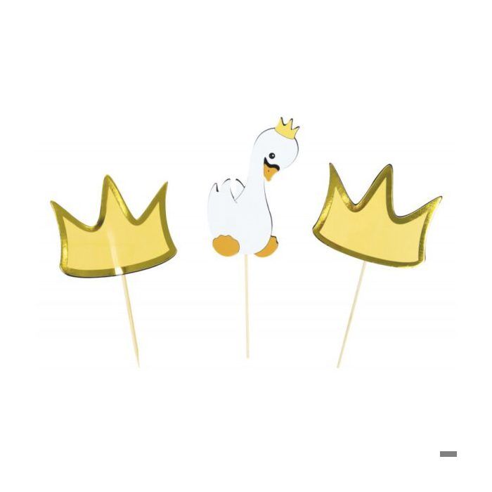Cake toppers baby cygne