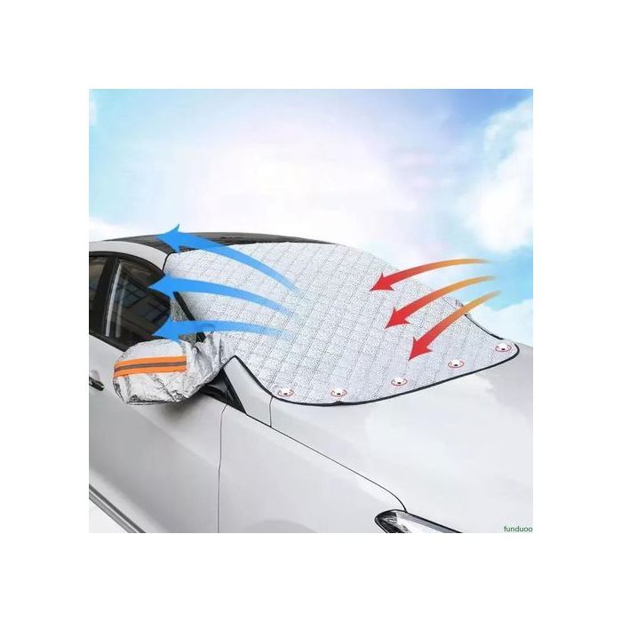 Pare-soleil magnétique pour pare-brise de voiture, Protection Extra épaisse