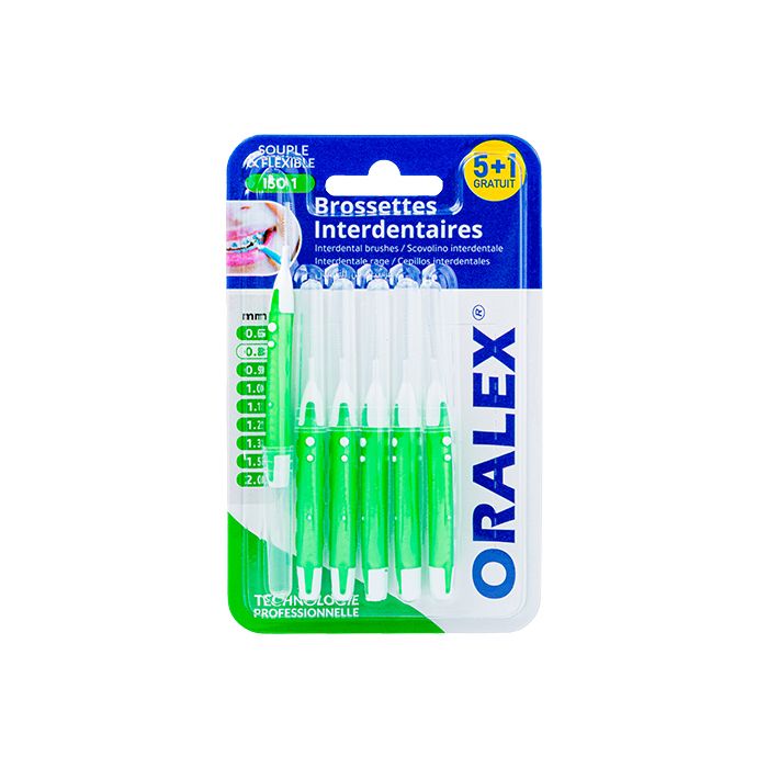 Brossettes Interdentaires Extra Soft x6 0.5 mm - Oralex