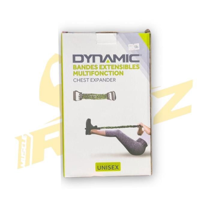 Bandes extensibles multifonction - DYNAMIC - Réglable - Fitness - Yoga - Entraînement musculaire