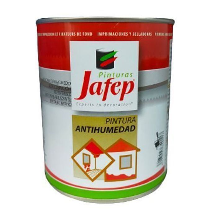Jafep -Peinture Anti-Humidité Imperméabilisant Blanc (750 ml)