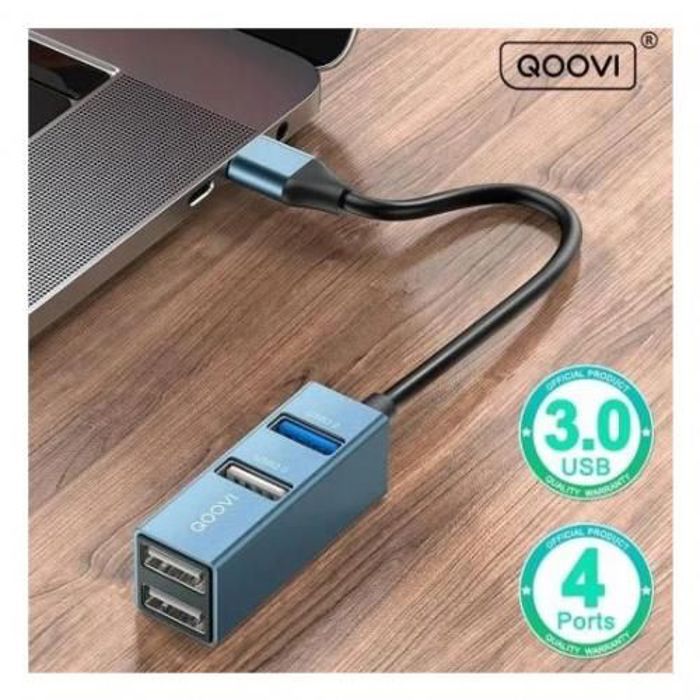 Hub USB 3.0 - Non spécifié - 4 Ports - USB Type C - 15 cm - OTG Fonction