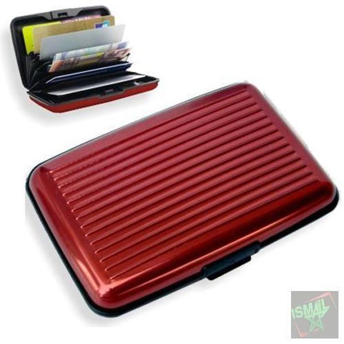 Security Credit Card Wallet, Aluminum - Pour Homme