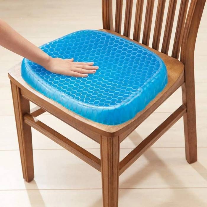 Coussin Chaise Orthopédique Respirable et Confortable en Gel Antidérapant