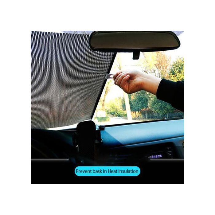 2 Packs de Pare-soleil rétractable pour voiture haute qualité  pour vitres latérales et arrière