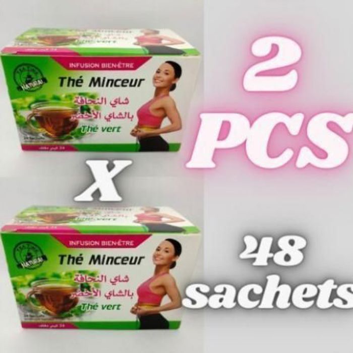 Minceur sachets Thé vert pour perdre du poids et graisse 2pcs