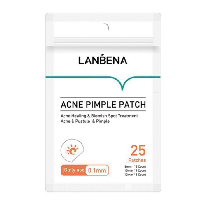 Patch Anti-acné - LANBENA - 25P - Non comédogène - Pour tous types de peau - Usage quotidien