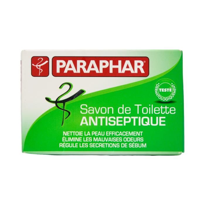PARAPHAR ANTISEPTIQUE SAVON DE TOILETTE 100G