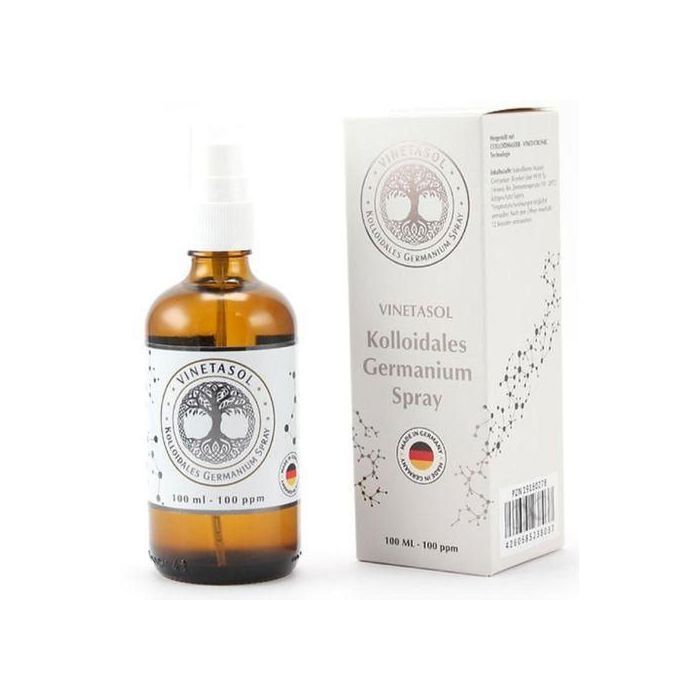 Germanium Colloïdal Spray 100ppm 100ml - technologie VINETATRONIC - Made in GERMANY
