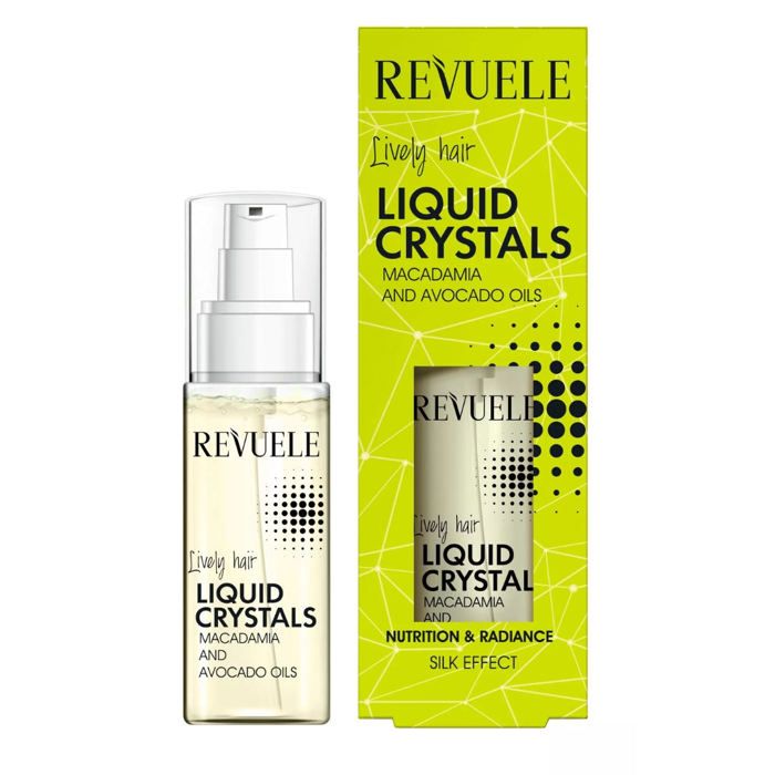 Sérum pour cheveux - REVUELE - Liquid Crystals - Macadamia - Avocat - 50ml