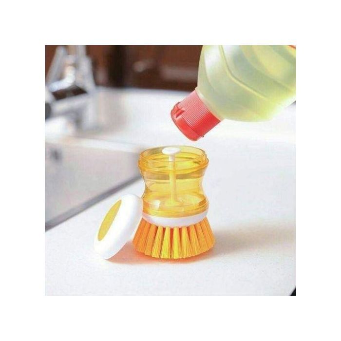 Brosse à Vaisselle Cuisine: Distributeur de Savon, Nettoyage Efficace