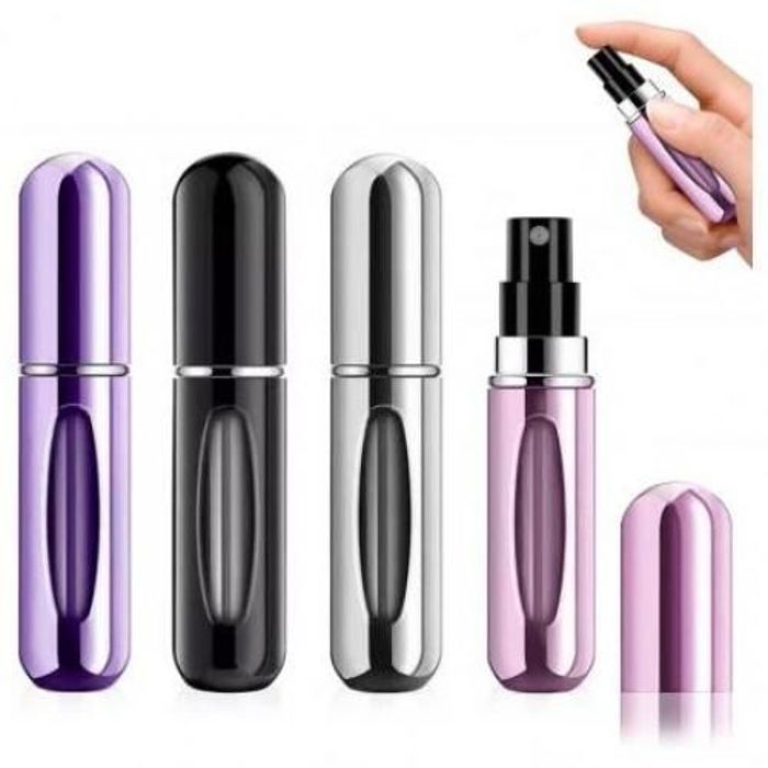 4 Pièces 5ML Bouteille Vaporisateurs de parfum vide rechargeable