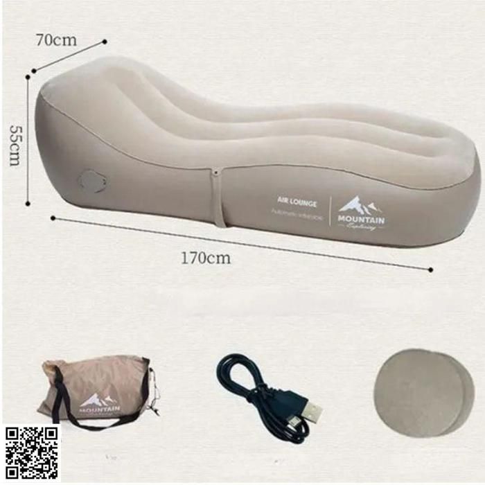 Chaise Gonflable - Non spécifié - 1 place - Nylon - Polyester - Résistant à l'eau