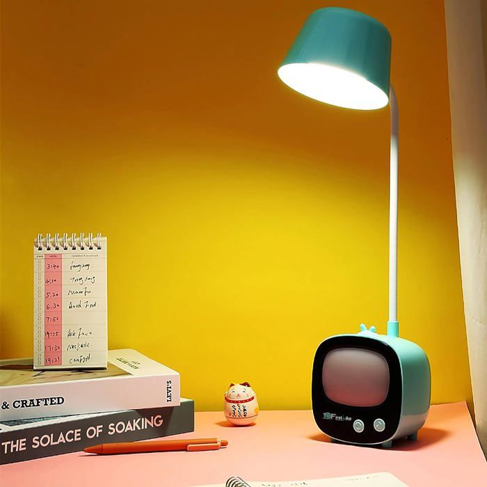 Lampe de bureau - FIRSTLIKE - Modèle TV - Rechargeable - 3 modes d'éclairage - Flexible
