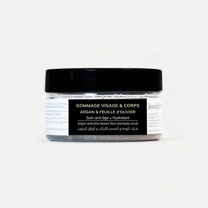 GOMMAGE VISAGE & CORPS FEUILLES D'OLIVIER