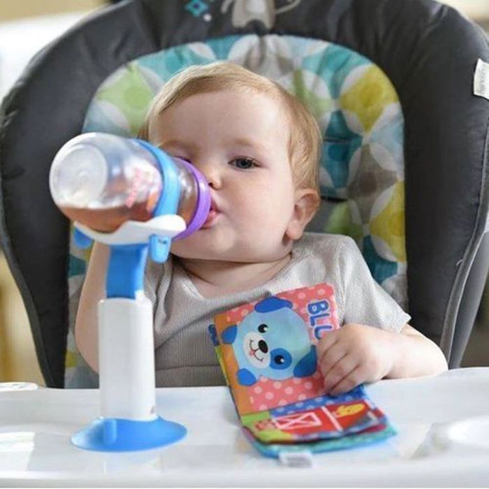 Porte-bouteille Babaste,Support Attache Biberon pour allaitement bébé Mains Libres