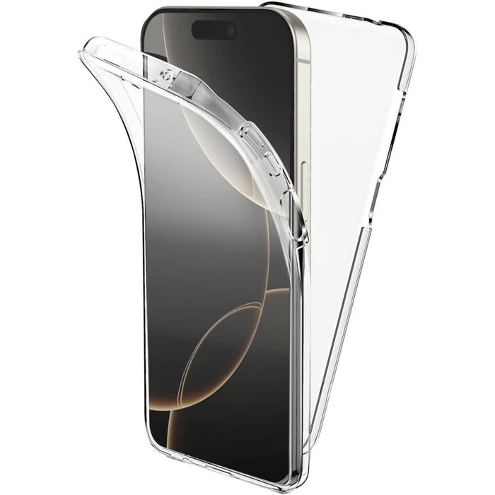 Heltäckande skal 360° - Samsung - Galaxy A16 - Dubbel skydd - Hård TPU - Mjuk silikon