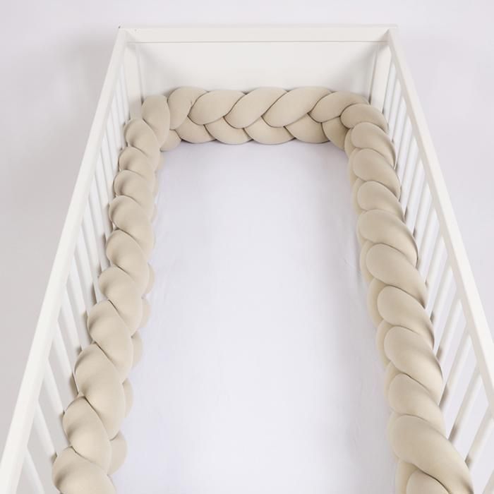 tour de lit 3 M beige clair