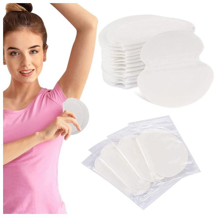 Coussinets anti-transpiration pour aisselles 12 pièces, coussinets jetables pour la transpiration des vêtements