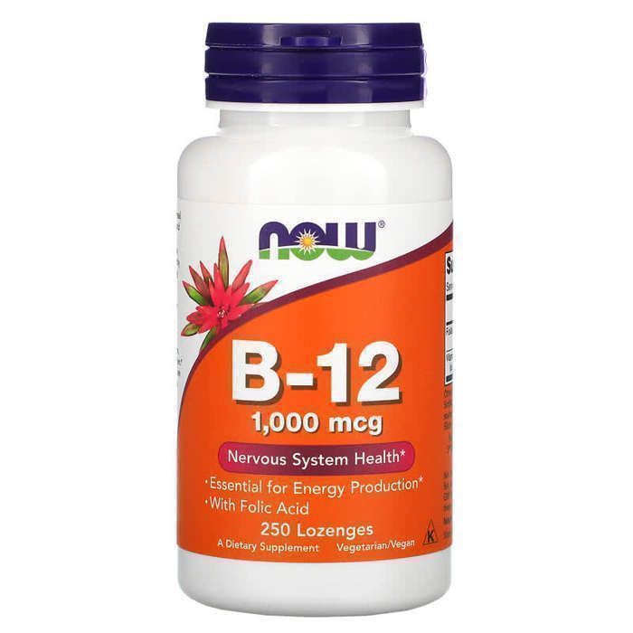 VITAMINE B-12, 1000 µg, 250 pastilles