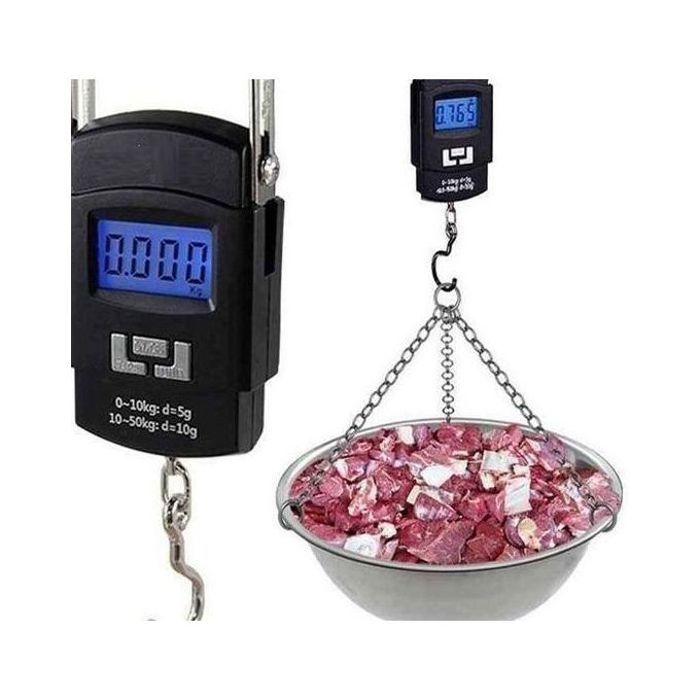 Balance électronique portable, machine de pesée numérique max 50 kg