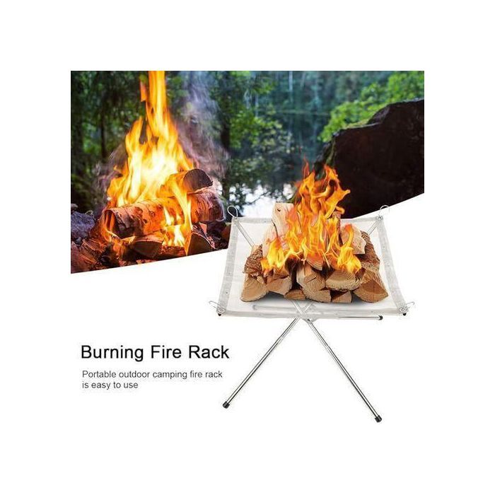 Brasero de Camping Portable – Idéal pour Jardin, Terrasse et Extérieur