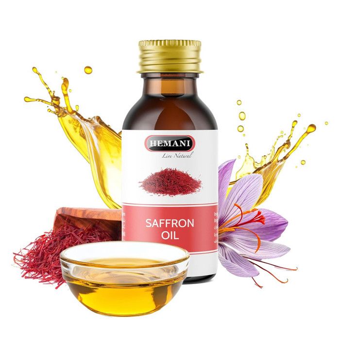 Huile de safran 30 ml - soin de la peau et des cheveux
