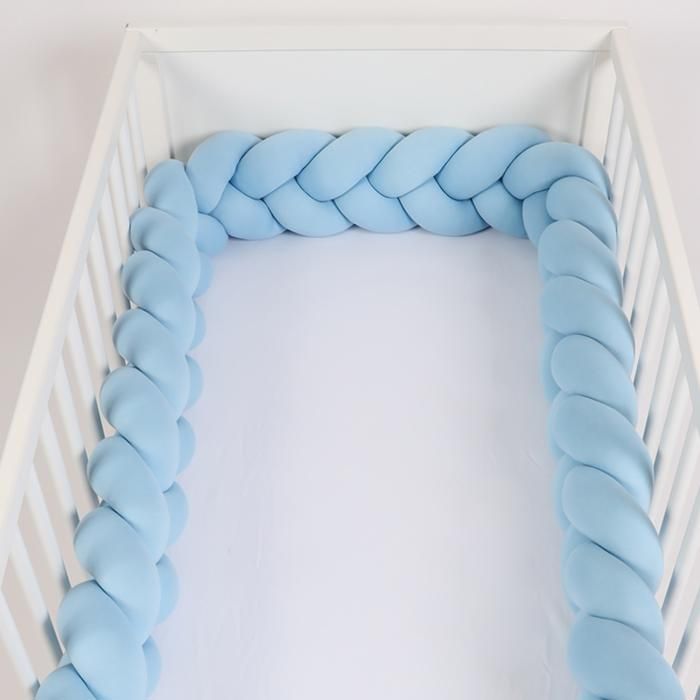 tour de lit 3 M bleu ciel