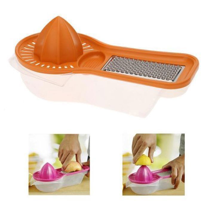 Presse-Agrumes Manuel - Glutton Juice Bao - Multicolore - Plastique - 1 pièce