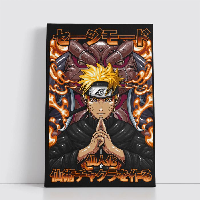 Tableau decoratif sur Toile 25x40 cm Anime attack on titan - one piece - Naruto - death note - Jujutsu Kaisen - Spy x Family 808