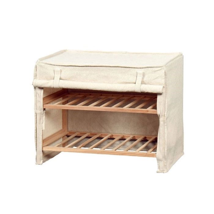 Rack de linge en bois 63x27.5x49