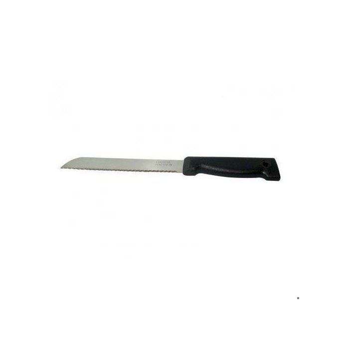 Couteau à pain - Lamacom - 15 cm - Acier inoxydable - Lame dentelée - Découpe précise