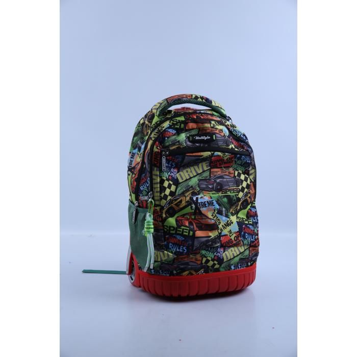Trolley - GENERIC - 45cm - 3 poches - Garçon - Assortiment de motifs