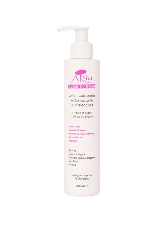 Apia Derm lotion Corporelle Eclaircissante 200ml