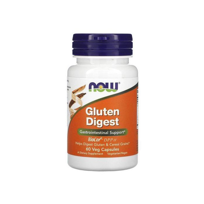 Now Foods Gluten Digest - soutient gastro-intestinales - 60 capsules végétariennes - Made in USA