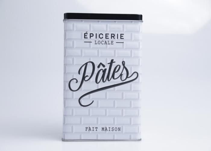BOITE A PATE METAL EMBOSSE BROOKLYN M12 18,3 * 7,