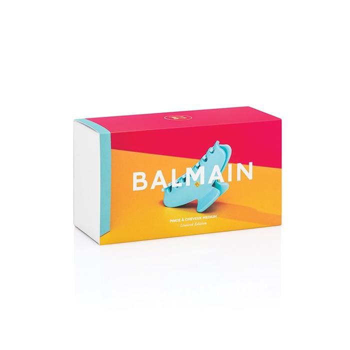 Pince à Cheveux - BALMAIN - Acétate de Cellulose - Plaqué Or 18 Carats - Édition Limitée